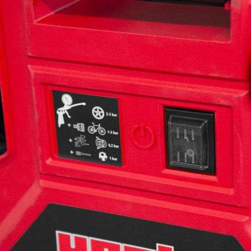 HECHT 2888 olajmentes kompresszor – 1100 W, 8 bar, hordozható design