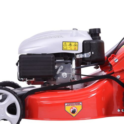 HECHT 548 SW 5in1 benzinmotoros önjáró fűnyíró – 46 cm vágószélességgel, 135 cm³ motorral