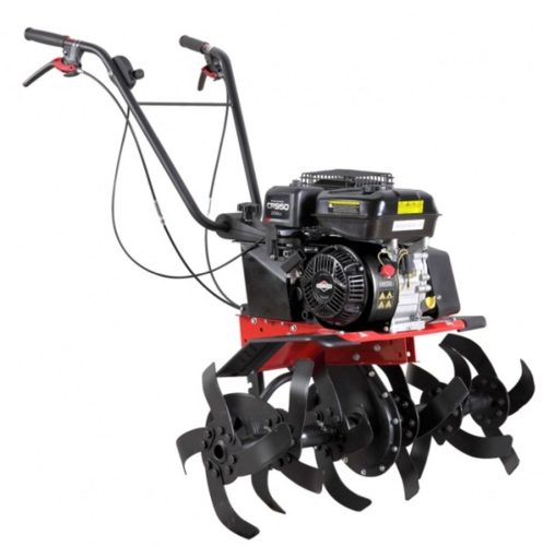 BENZINMOTOROS KAPÁLÓGÉP 208CCM, 4,5 LE MUNKASZ.:32/50/84 FORDITHATÓ FOGANTYÚ B&S
