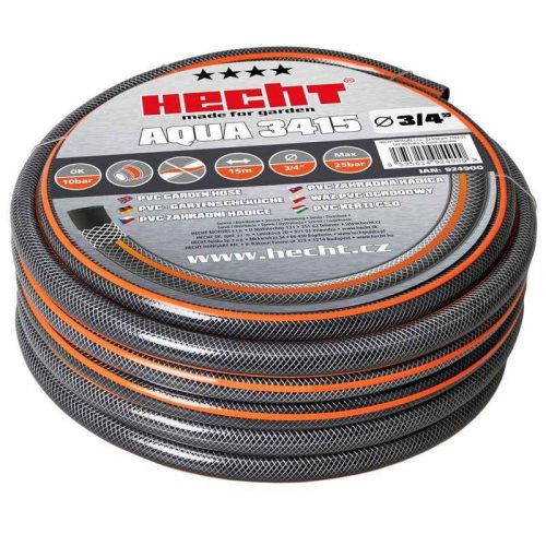hecht locsolótömlő 3/4" 15m kert és hobbi HECHTAQUA3415