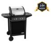 HECHT FIRE 2 gázgrill – 2 égőfejes kerti grill beépített hőmérővel