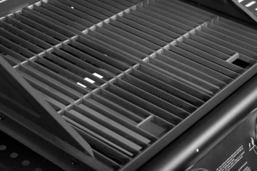 HECHT FIRE 2 gázgrill – 2 égőfejes kerti grill beépített hőmérővel