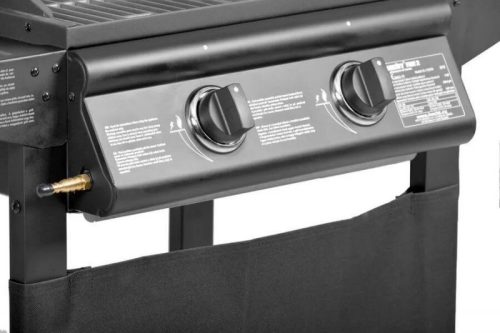 HECHT FIRE 2 gázgrill – 2 égőfejes kerti grill beépített hőmérővel