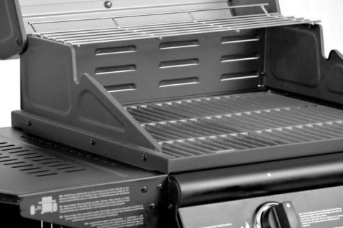 HECHT FIRE 2 gázgrill – 2 égőfejes kerti grill beépített hőmérővel