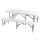 FOLDIS SET (1db asztal+2 db kerti pad)