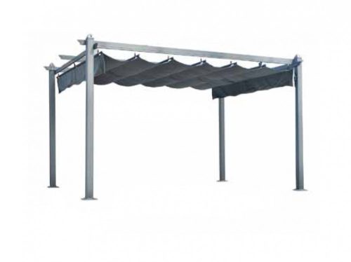 hecht acélvázas kerti pergola 4x3 méter alapterületű kert és hobbi HECHTPERGOLA4X3