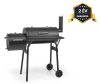 HECHT SENTINEL-MINOR Faszenes kerti grill, smoker, két tűztér