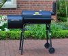 HECHT SENTINEL-MINOR Faszenes kerti grill, smoker, két tűztér