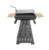 HECHT VESUV Faszenes kerti grill, BBQ+tTŰZRAKÓ+GRILL, 3IN1