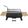 HECHT VESUV Faszenes kerti grill, BBQ+tTŰZRAKÓ+GRILL, 3IN1