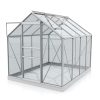 üvegház VITAVIA VENUS 5000 tiszta üveg 3 mm ezüst színű LG1027