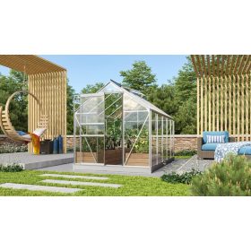   üvegház VITAVIA VENUS 6200 tiszta üveg 3 mm ezüst színű LG1028
