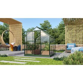   üvegház VITAVIA VENUS 3800 tiszta üveg 3 mm zöld színű LG1031