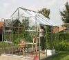üvegház VITAVIA URANUS 6700 tiszta üveg 3 mm ezüst színű LG1035
