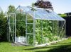 üvegház VITAVIA URANUS 9900 tiszta üveg 3 mm ezüst színű LG1037