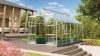 üvegház VITAVIA URANUS 11500 tiszta üveg 3 mm ezüst színű LG1038