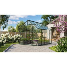   üvegház VITAVIA URANUS 8300 tiszta üveg 3 mm zöld színű LG1041