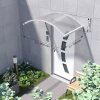 bejárati előtető LANITPLAST ARCUS 160/70 fehér LG1157