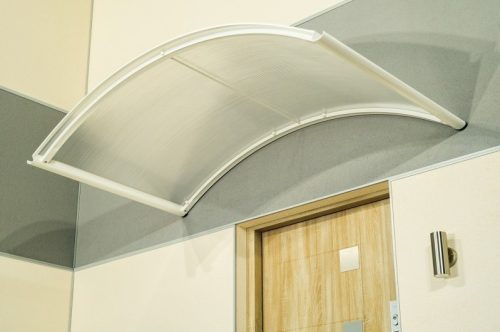 bejárati előtető LANITPLAST ARCUS 160/90 fehér LG1158