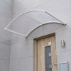 bejárati előtető LANITPLAST ARCUS 160/90 fehér LG1158