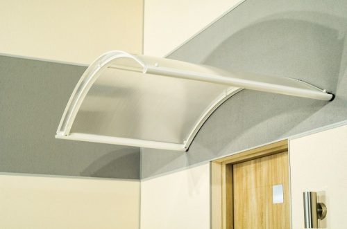 bejárati előtető LANITPLAST ARCUS 160/90 fehér LG1158