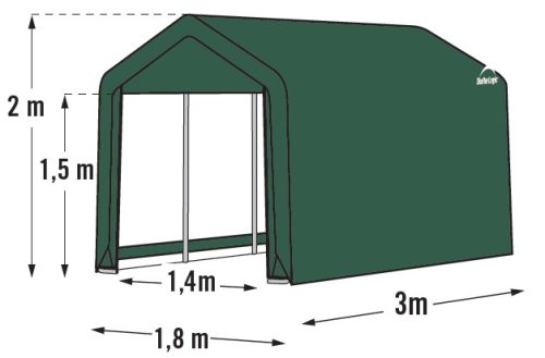 SHELTER-USA ponyva pavilon 1,8x3,0 m - 70471EU