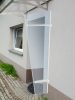 Lanitplast univerzális oldalfal előtetőhöz fehér