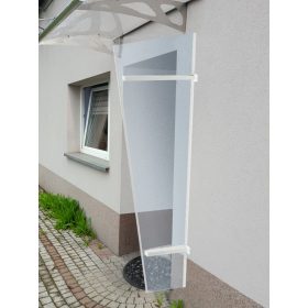   univerzális oldalfal a tetőhöz LANITPLAST UNI fehér / PLEXI LG1496