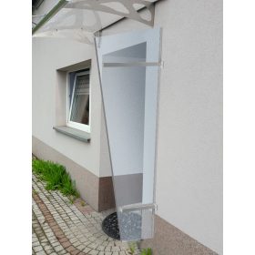   univerzális oldalfal a tetőhöz LANITPLAST UNI ezüst / PLEXI LG1498