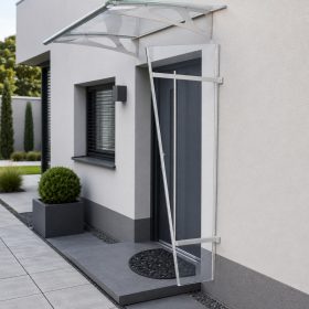   univerzális oldalfal a tetőhöz LANITPLAST UNI ezüst / PLEXI LG1498