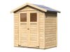 fából készült kerti ház KARIBU DAHME 1 (42558) natur LG1700