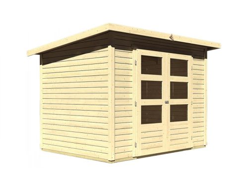 fából készült kerti ház KARIBU STOCKACH 3 (82978) natur LG1706