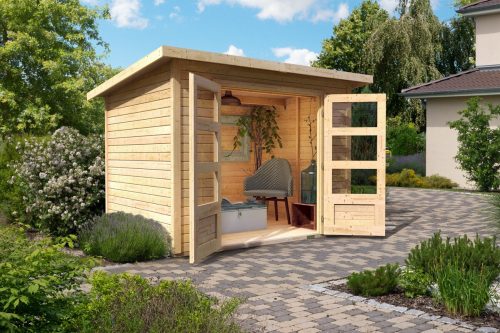 fából készült kerti ház KARIBU STOCKACH 3 (82978) natur LG1706