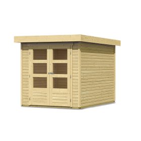   fából készült kerti ház KARIBU ASKOLA 2 (73059) natur LG1756