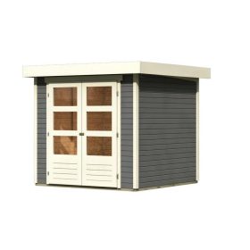   fából készült kerti ház KARIBU ASKOLA 2 (82901) terragrau LG1759