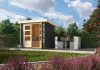 fából készült kerti ház KARIBU ASKOLA 2 (82901) terragrau LG1759