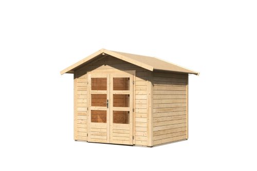 fából készült kerti ház KARIBU TALKAU 3 (83335) natur LG1772