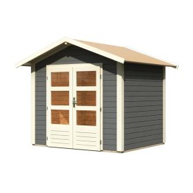   fából készült kerti ház KARIBU TALKAU 3 (83334) terragrau LG1773