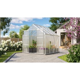 üvegház VITAVIA URANUS 6700 PC 4 mm ezüst színű LG181