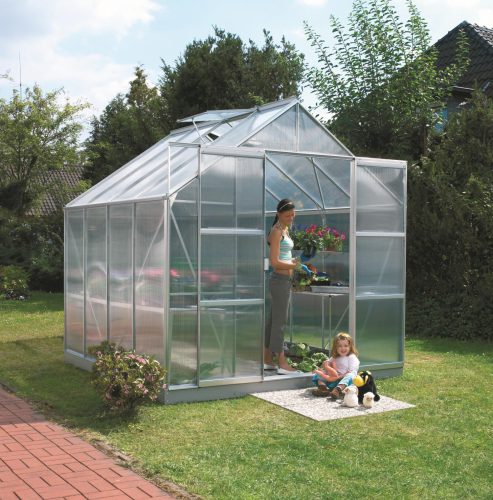üvegház VITAVIA URANUS 6700 PC 6 mm ezüst színű LG185