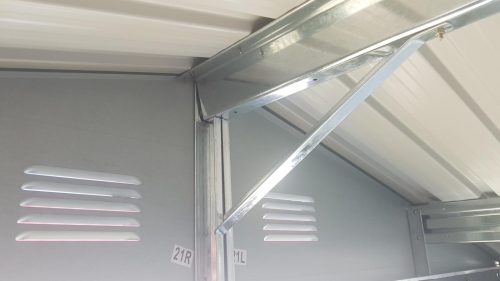 fém kerti ház LANITPLAST MAXTORE 86 ZÖLD LG1873