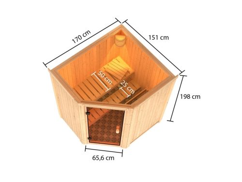 finn szauna KARIBU FAURIN (6190) LG1944