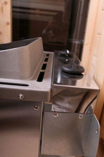 szaunakályha KARIBU 9 kW (66600) integrált vezérléssel LG1972