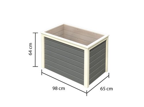 magaságyás KARIBU HOCHBEET 190 (73089) terragrau LG1984