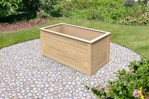 magaságyás KARIBU HOCHBEET 281 (83326) natur LG1996