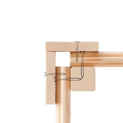 magaságyás KARIBU HOCHBEET 282 (91549) natur LG1998