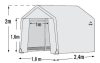 Tartalék ponyva SHELTER fóliasátorhoz, 1,8x2,4 m (70652EU)