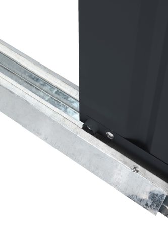 fém kerti ház GLOBEL 65 ANTRACIT + napfénytető LG2068