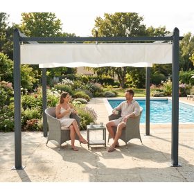 alumínium pergola LANITPLAST SOLO 3x3 m LG2079