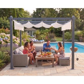 alumínium pergola LANITPLAST SOLO 4x3 m LG2080